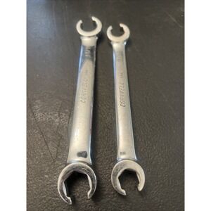 Set Of 2 like-new Cornwell flare tube Wrenches  11/16 X 5/8 9/16 X 1/2